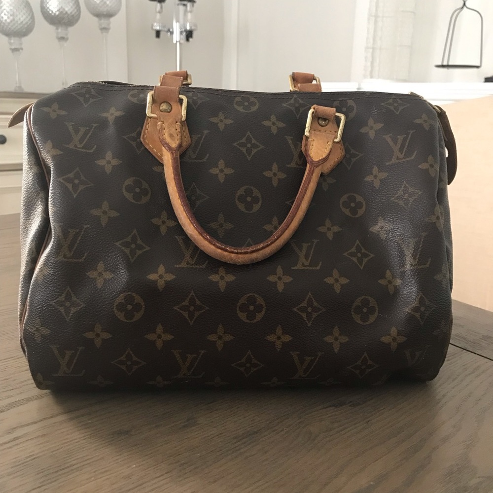 Louis Vuitton Speedy 30 Monogram Print